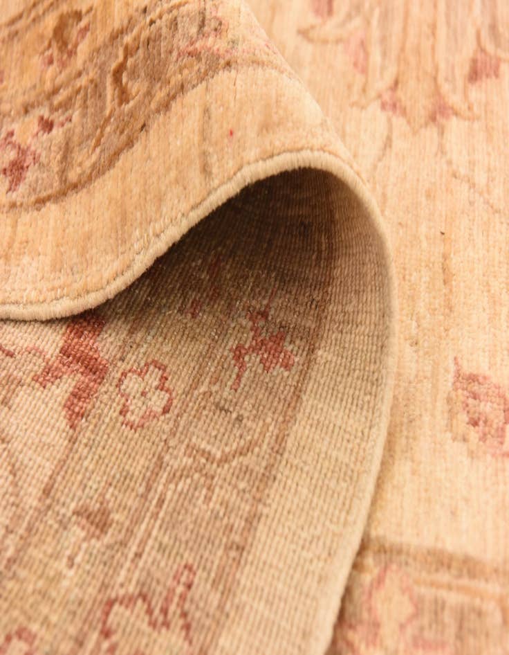 Detail image of  9' 2 x 11' 10  Hand Knotted Peshawar Ziegler Rug