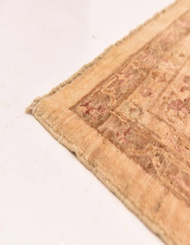 Detail image of  9' 2 x 11' 10  Hand Knotted Peshawar Ziegler Rug