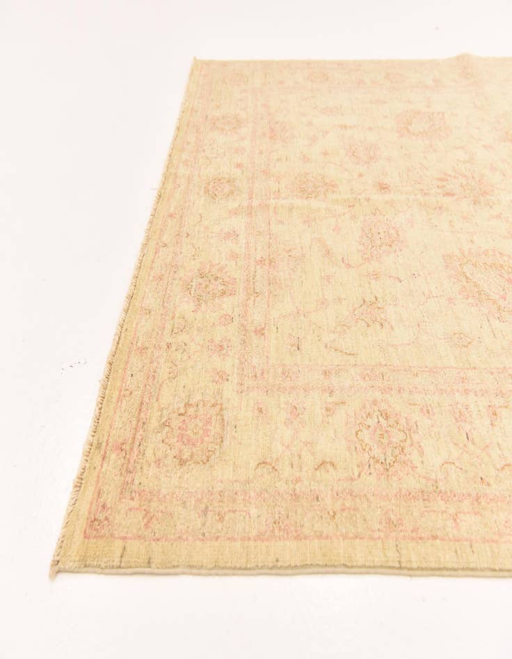 Detail image of  5' 6 x 7' 8  Hand Knotted Peshawar Ziegler Rug