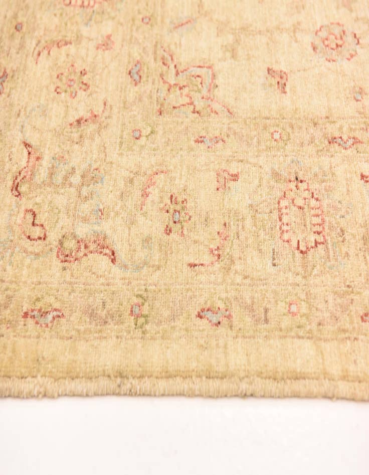 Detail image of  5' 8 x 7' 6  Hand Knotted Peshawar Ziegler Rug