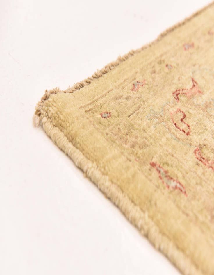 Detail image of  5' 8 x 7' 6  Hand Knotted Peshawar Ziegler Rug