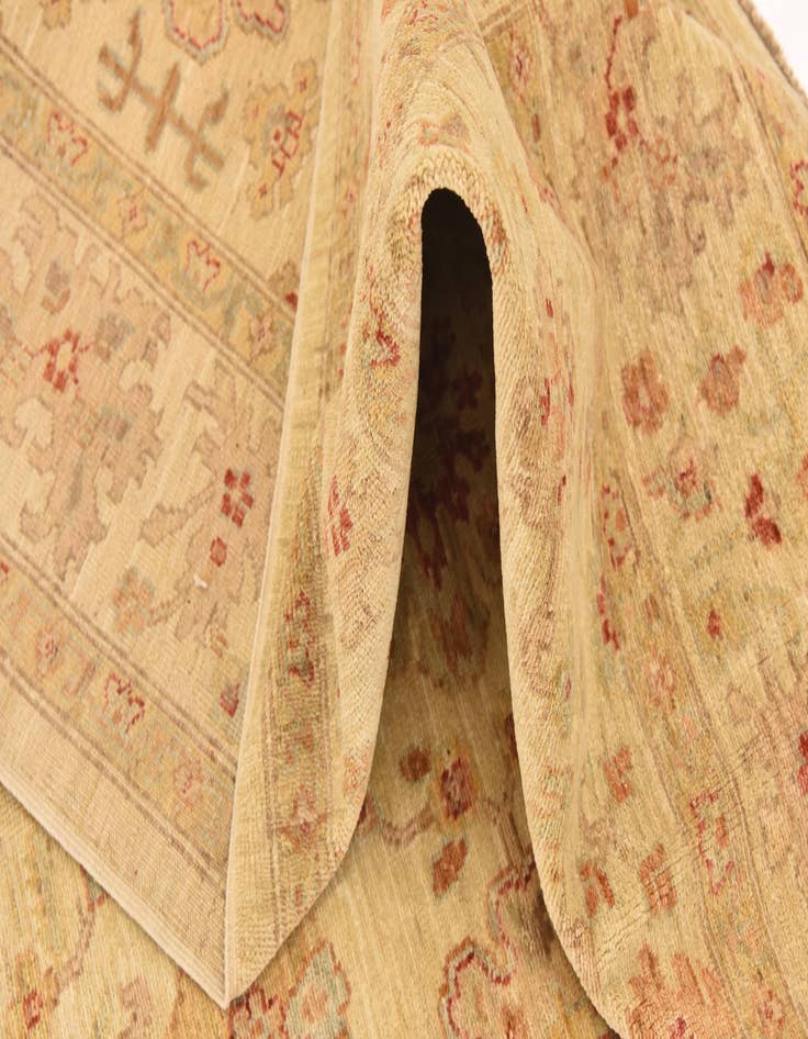 Detail image of  5' 7 x 7' 9  Hand Knotted Peshawar Ziegler Rug