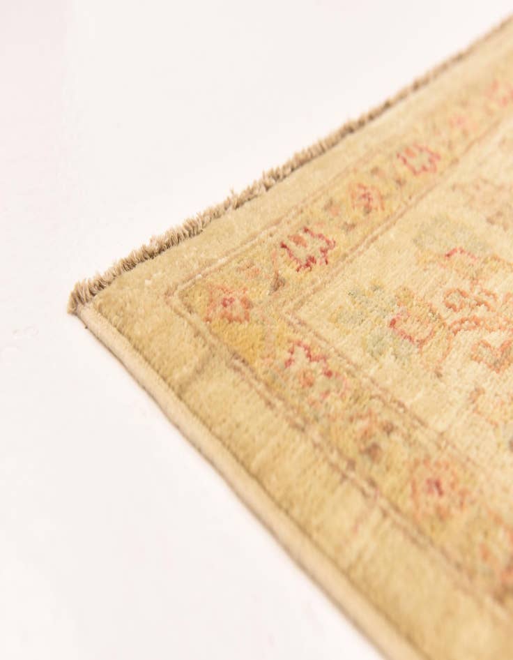 Detail image of  5' 7 x 7' 9  Hand Knotted Peshawar Ziegler Rug