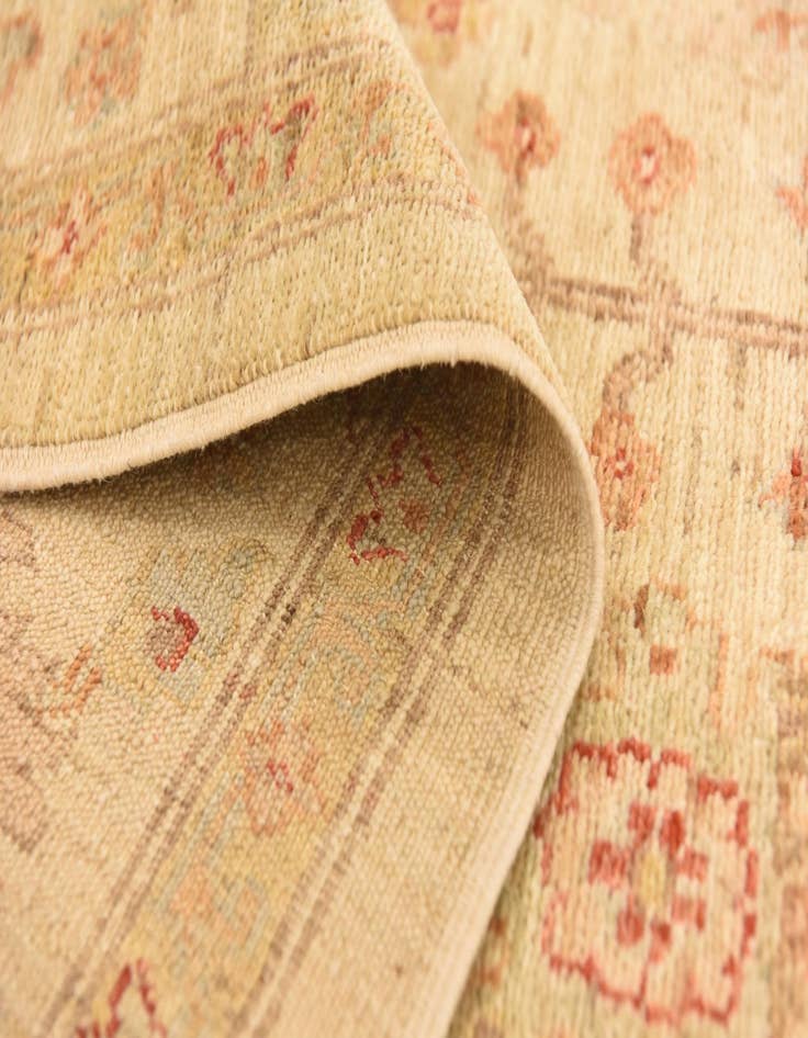 Detail image of  5' 7 x 7' 9  Hand Knotted Peshawar Ziegler Rug