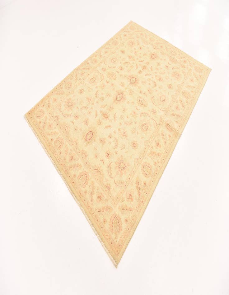 Detail image of  5' 6 x 7' 8  Hand Knotted Peshawar Ziegler Rug