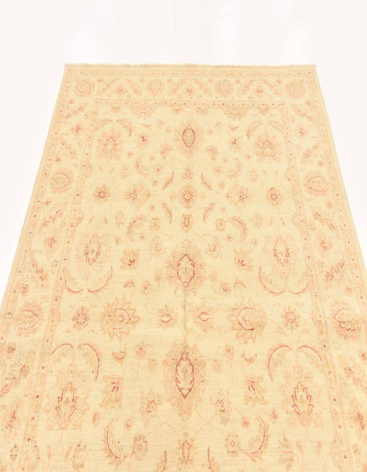 Detail image of  5' 6 x 7' 8  Hand Knotted Peshawar Ziegler Rug