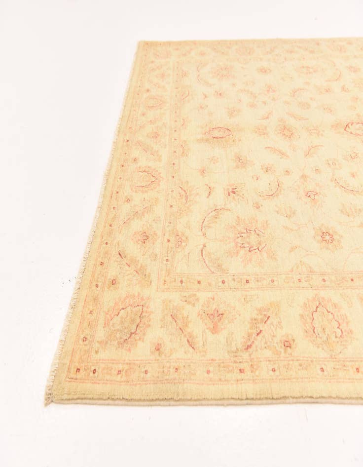 Detail image of  5' 6 x 7' 8  Hand Knotted Peshawar Ziegler Rug