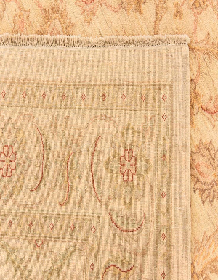 Detail image of  6' 5 x 7' 10  Hand Knotted Peshawar Ziegler Rug