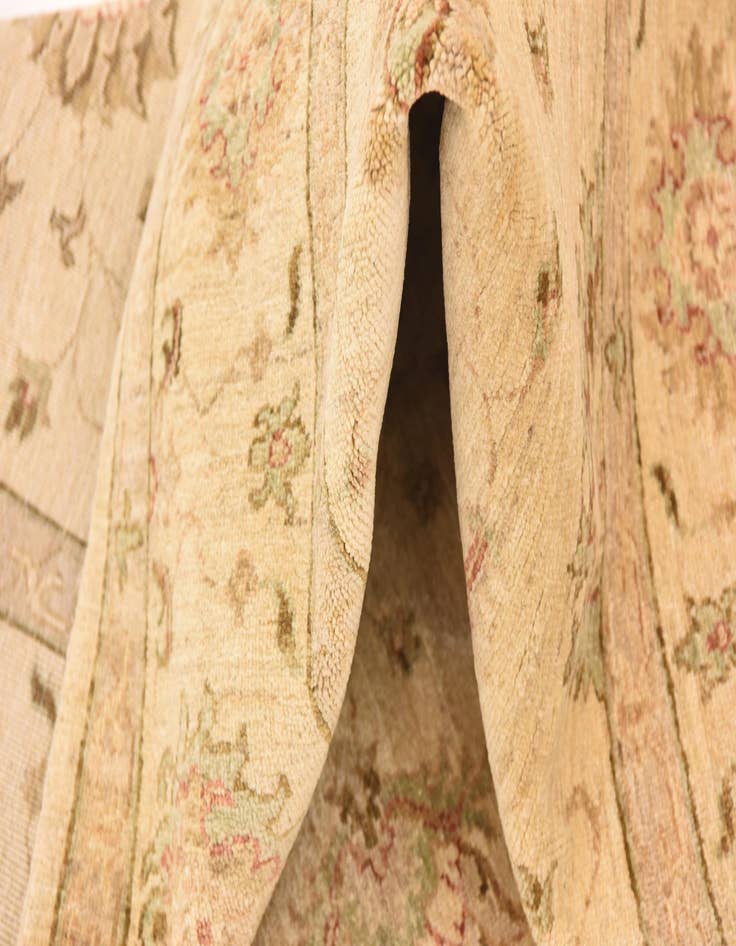 Detail image of  5' 9 x 7' 10  Hand Knotted Peshawar Ziegler Rug