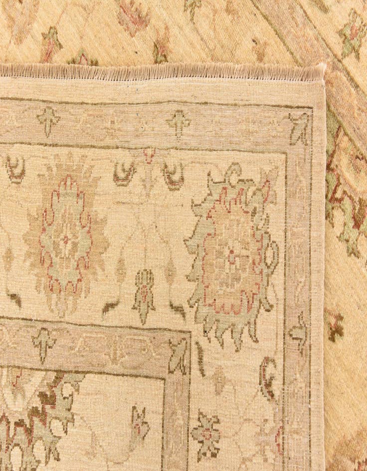 Detail image of  5' 9 x 7' 10  Hand Knotted Peshawar Ziegler Rug