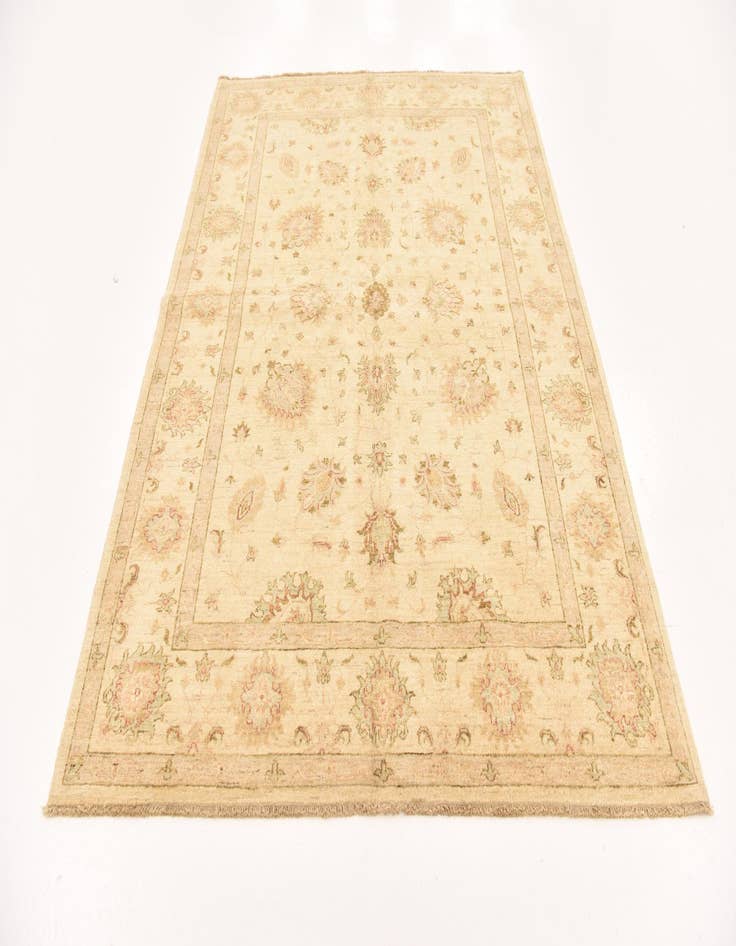 Detail image of  5' 9 x 7' 10  Hand Knotted Peshawar Ziegler Rug