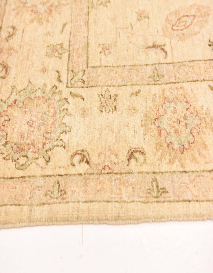 Detail image of  5' 9 x 7' 10  Hand Knotted Peshawar Ziegler Rug