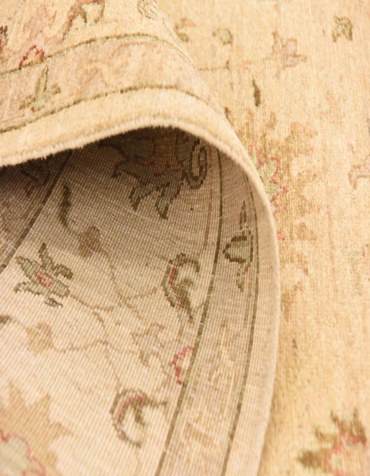 Detail image of  5' 9 x 7' 10  Hand Knotted Peshawar Ziegler Rug