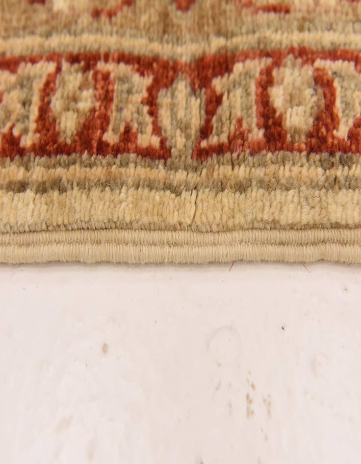 Detail image of  2' 11 x 4' 11  Hand Knotted Peshawar Ziegler Rug