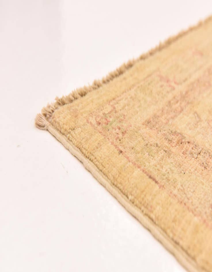 Detail image of  7' x 9' 3  Hand Knotted Peshawar Ziegler Rug