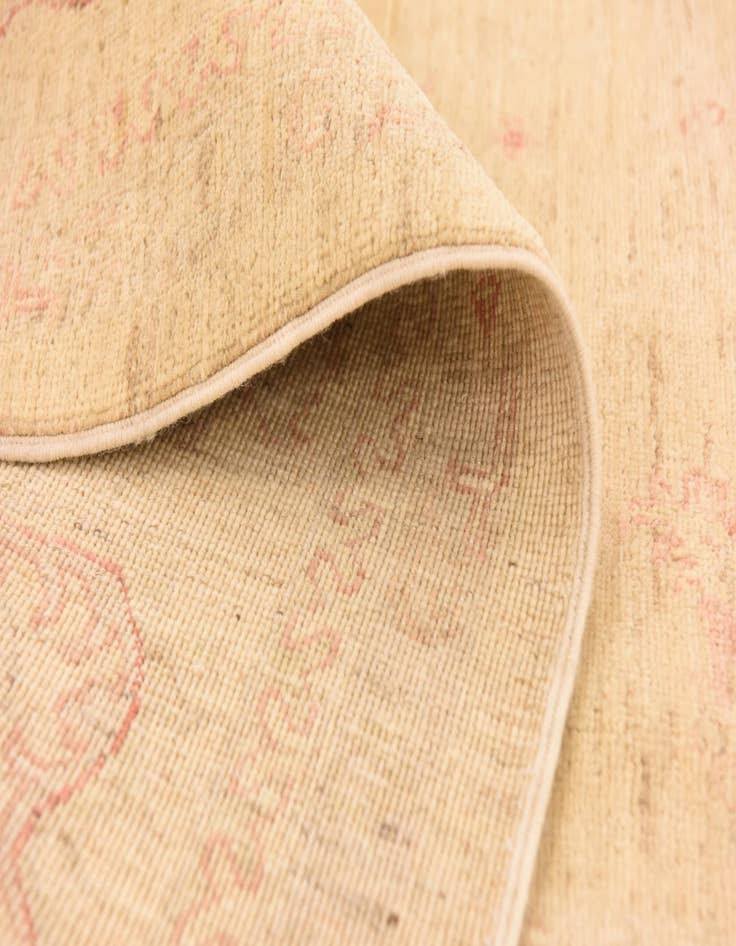 Detail image of  6' 9 x 9' 7  Hand Knotted Peshawar Ziegler Rug