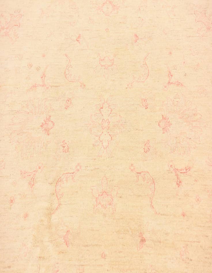 Detail image of  6' 9 x 9' 7  Hand Knotted Peshawar Ziegler Rug