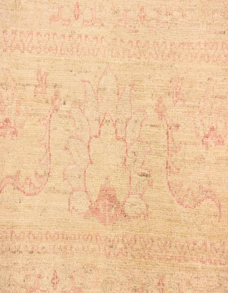 Detail image of  6' 9 x 9' 7  Hand Knotted Peshawar Ziegler Rug