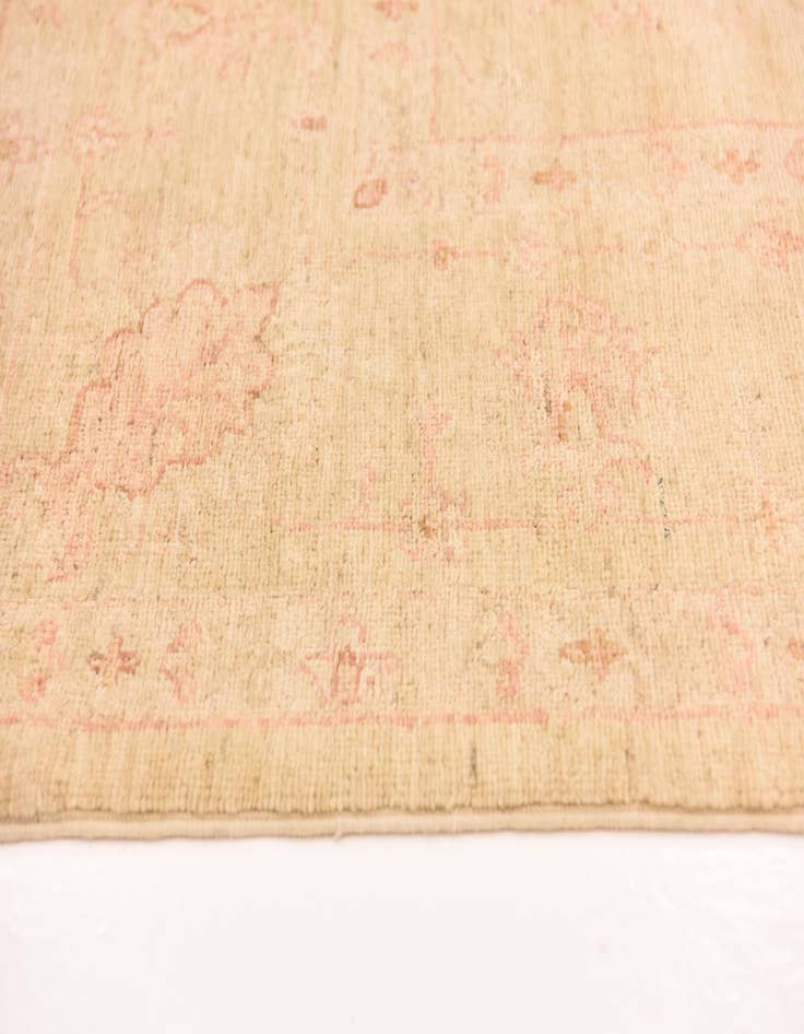 Detail image of  6' 10 x 10'  Hand Knotted Peshawar Ziegler Rug