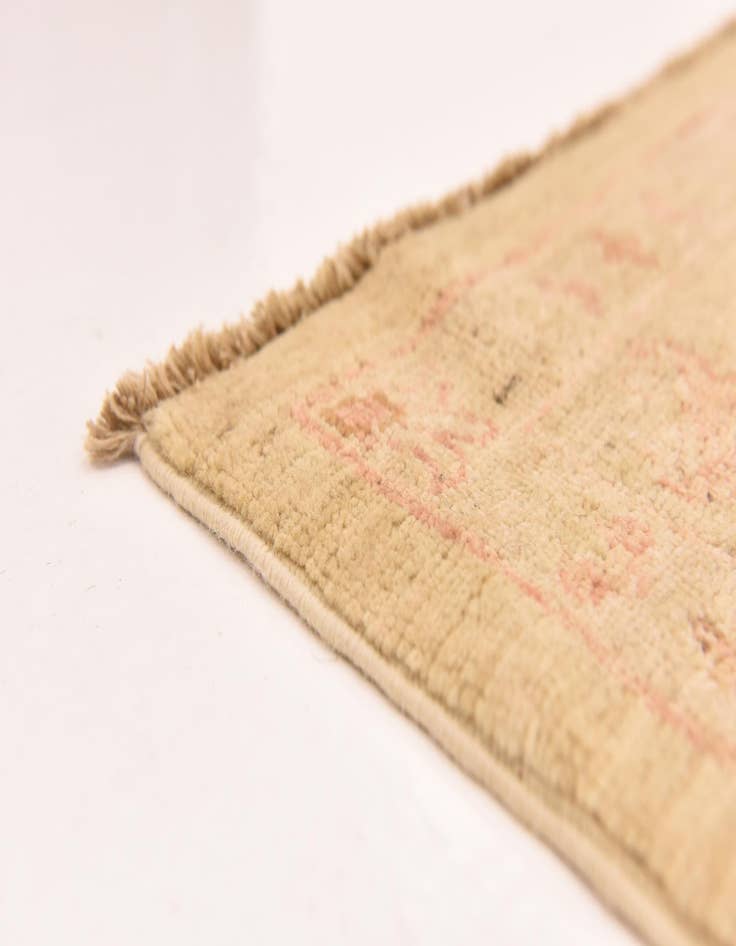 Detail image of  6' 10 x 10'  Hand Knotted Peshawar Ziegler Rug