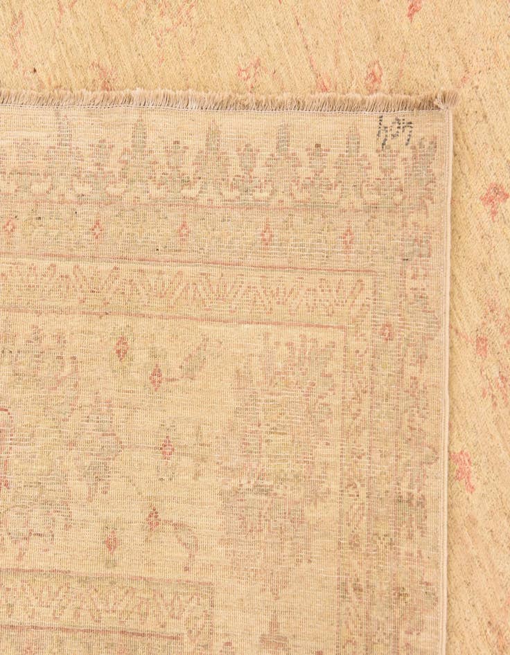 Detail image of  6' 10 x 9' 5  Hand Knotted Peshawar Ziegler Rug