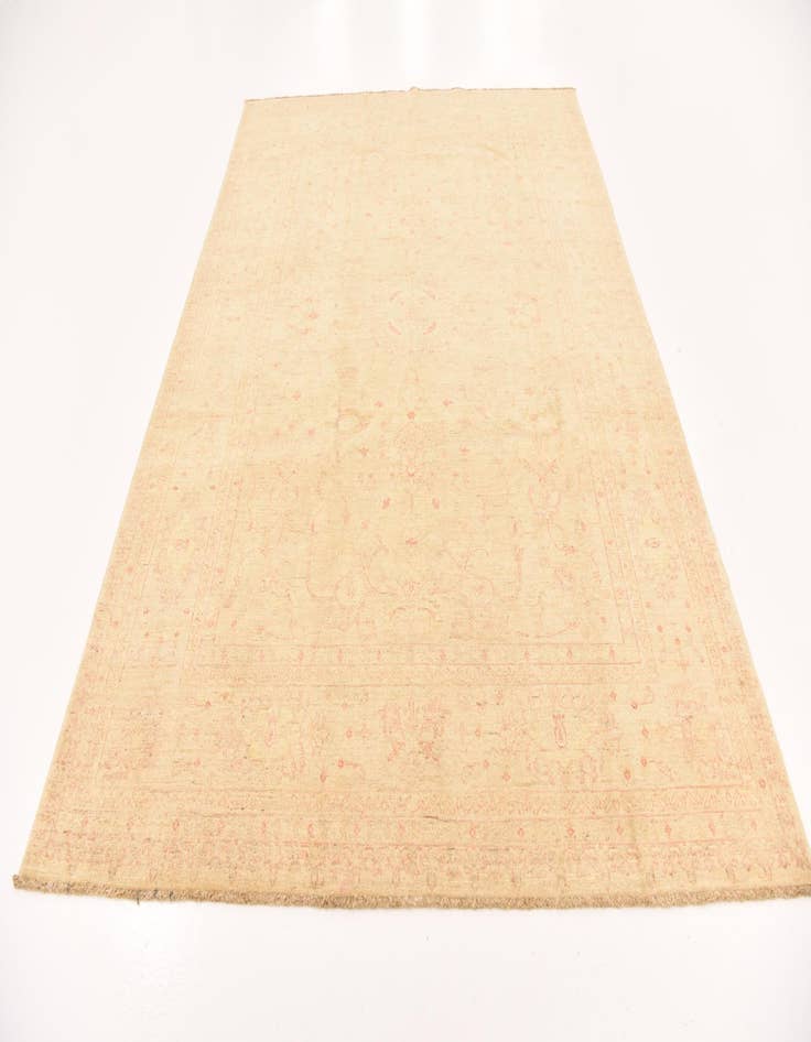 Detail image of  6' 10 x 9' 5  Hand Knotted Peshawar Ziegler Rug