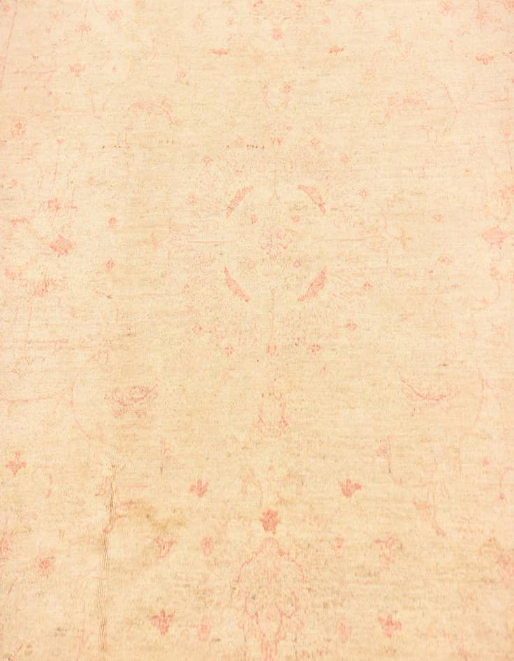 Detail image of  6' 10 x 9' 5  Hand Knotted Peshawar Ziegler Rug