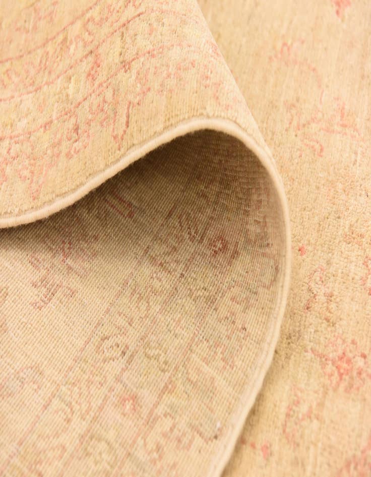 Detail image of  6' 10 x 9' 5  Hand Knotted Peshawar Ziegler Rug