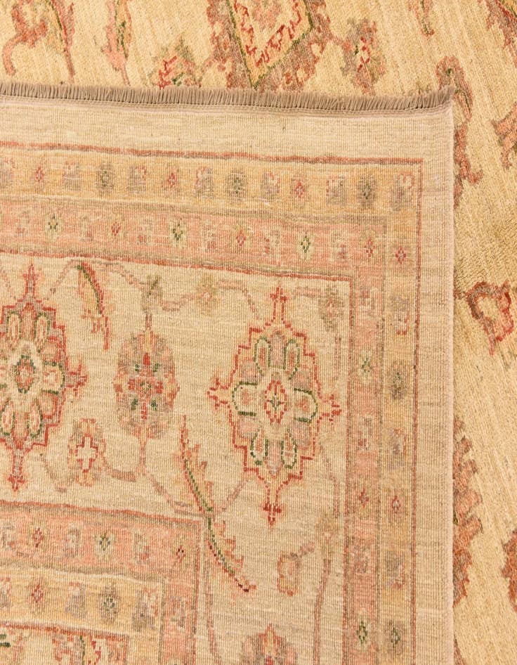 Detail image of  9' 1 x 11' 11  Hand Knotted Peshawar Ziegler Rug