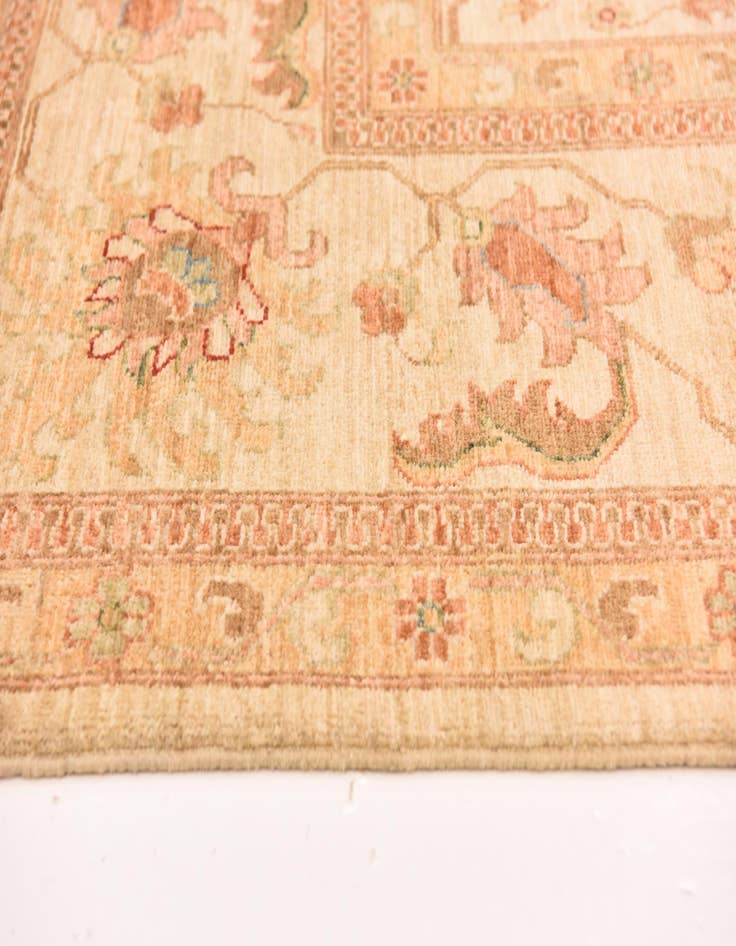 Detail image of  8' 11 x 12' 4  Hand Knotted Peshawar Ziegler Rug