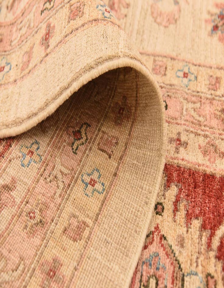 Detail image of  13' x 17' 10  Hand Knotted Peshawar Ziegler Rug