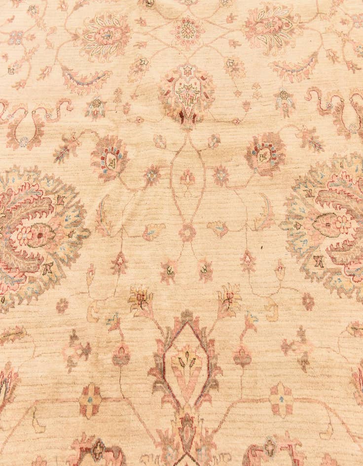 Detail image of  13' x 17' 10  Hand Knotted Peshawar Ziegler Rug