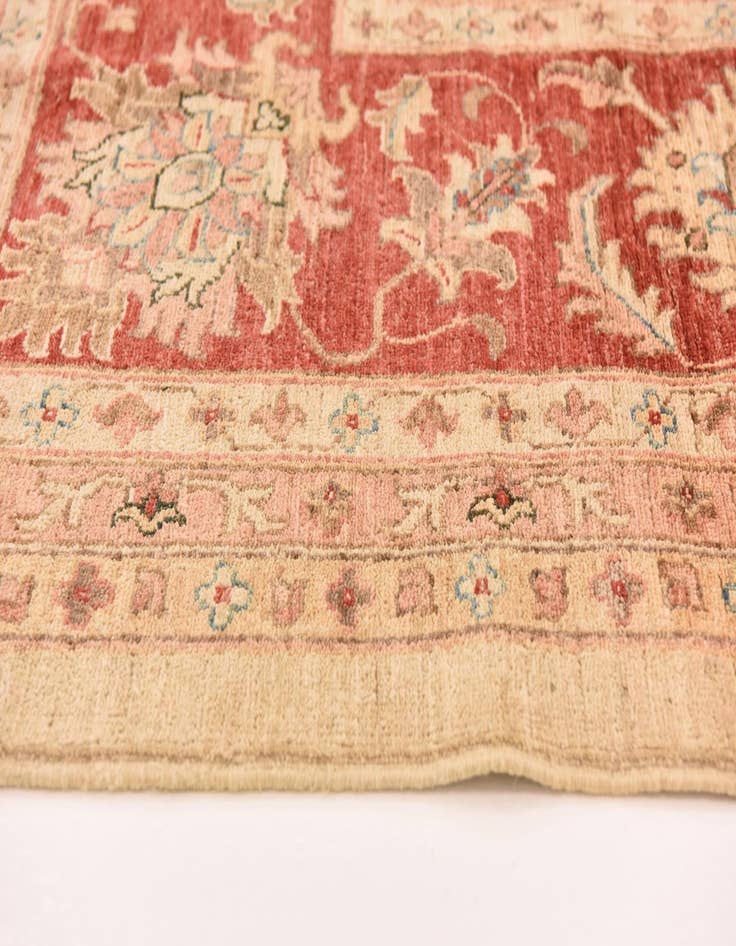 Detail image of  13' x 17' 10  Hand Knotted Peshawar Ziegler Rug