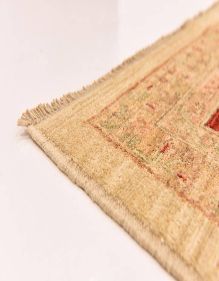 Detail image of  9' 10 x 12' 9  Hand Knotted Peshawar Ziegler Rug