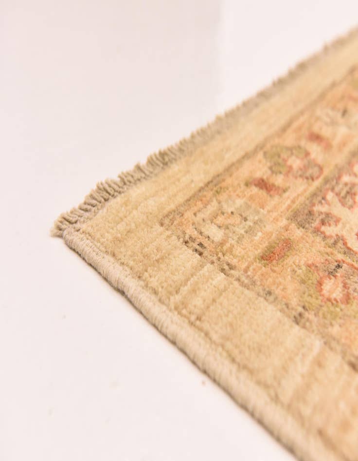 Detail image of  9' 10 x 12' 11  Hand Knotted Peshawar Ziegler Rug