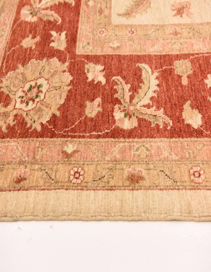 Detail image of  10' x 12' 9  Hand Knotted Peshawar Ziegler Rug