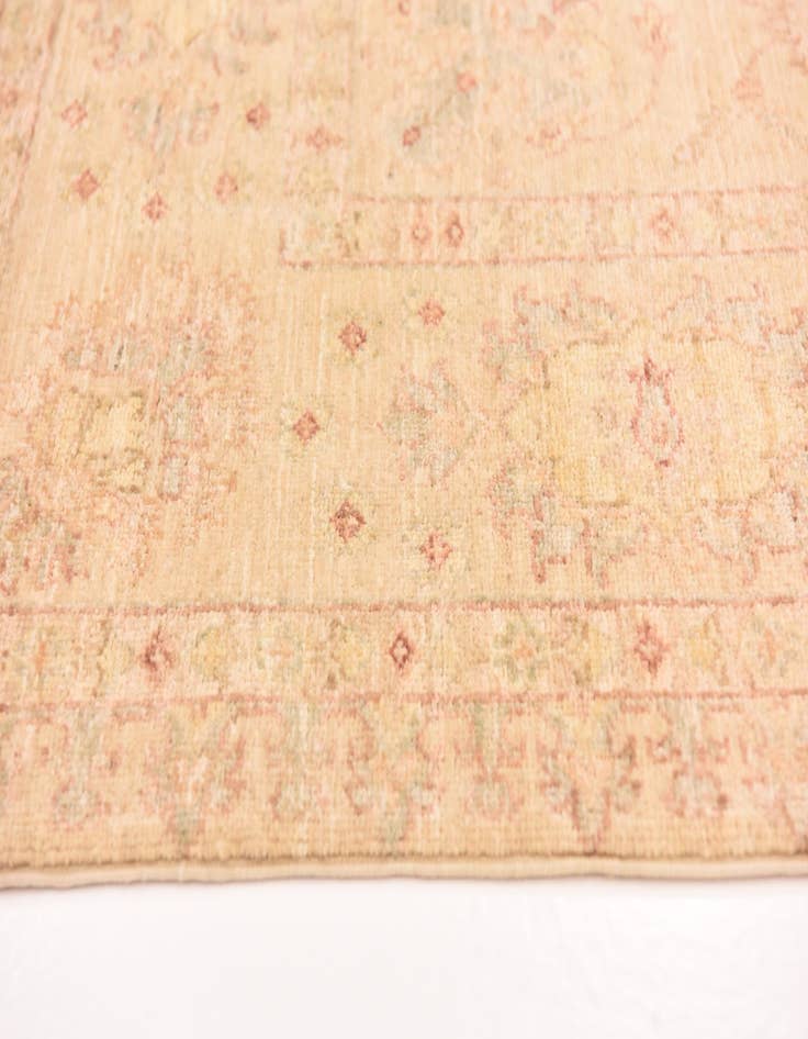 Detail image of  5' 8 x 8' 4  Hand Knotted Peshawar Ziegler Rug