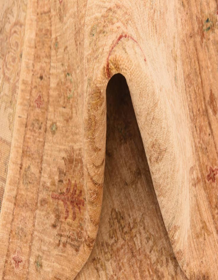 Detail image of  5' 7 x 7' 9  Hand Knotted Peshawar Ziegler Rug