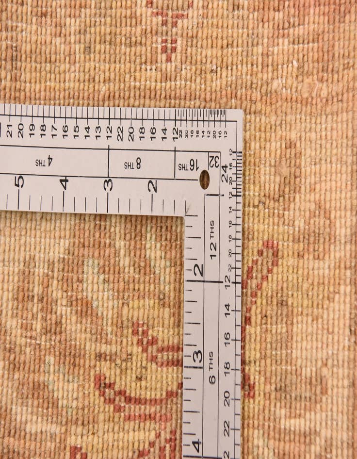 Detail image of  5' 7 x 7' 9  Hand Knotted Peshawar Ziegler Rug