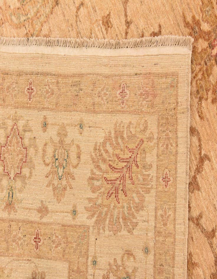 Detail image of  5' 7 x 7' 9  Hand Knotted Peshawar Ziegler Rug