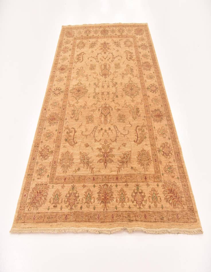 Detail image of  5' 7 x 7' 9  Hand Knotted Peshawar Ziegler Rug