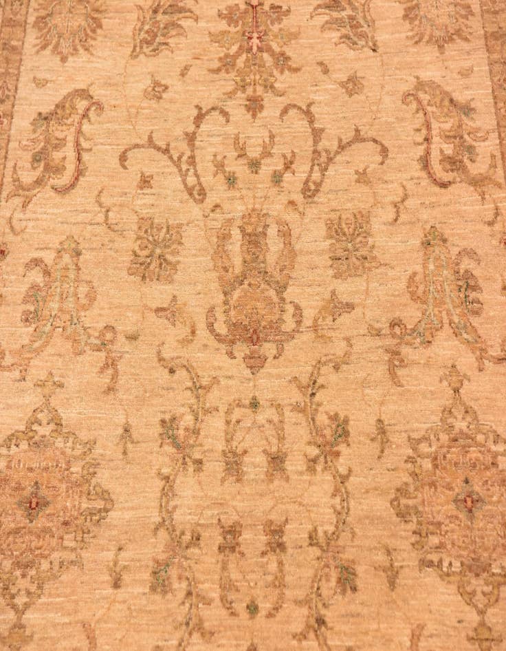 Detail image of  5' 7 x 7' 9  Hand Knotted Peshawar Ziegler Rug