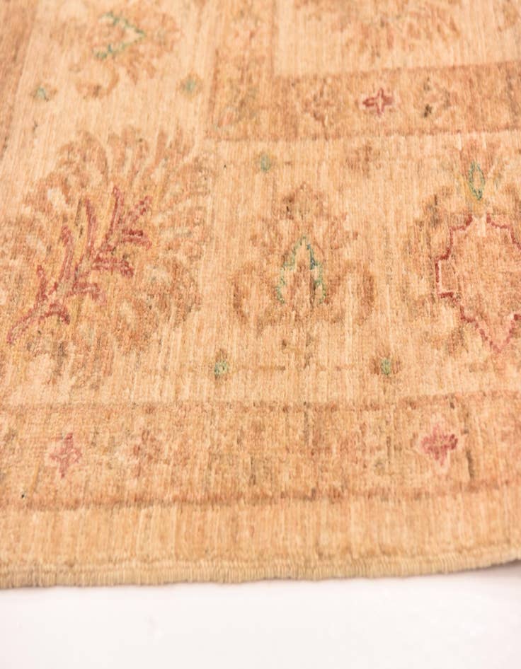 Detail image of  5' 7 x 7' 9  Hand Knotted Peshawar Ziegler Rug