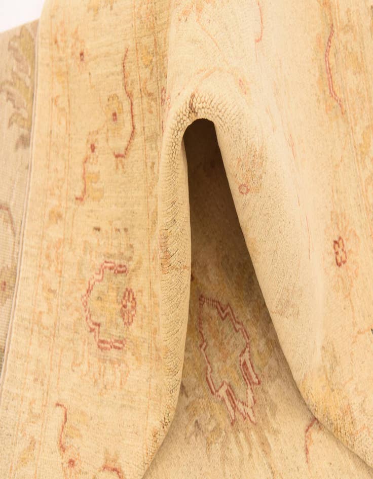 Detail image of  5' 7 x 7' 9  Hand Knotted Peshawar Ziegler Rug