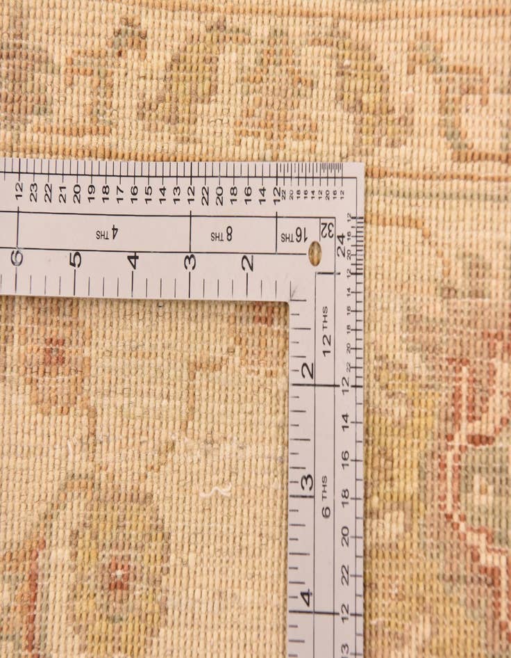 Detail image of  5' 7 x 7' 9  Hand Knotted Peshawar Ziegler Rug