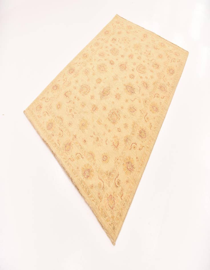 Detail image of  5' 7 x 7' 9  Hand Knotted Peshawar Ziegler Rug