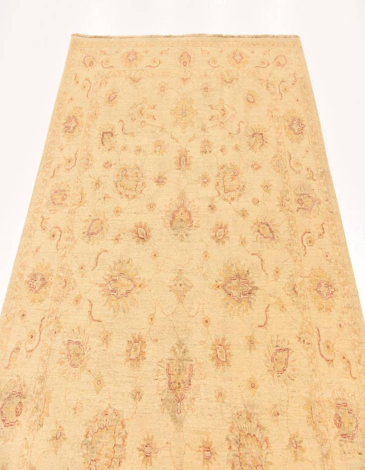 Detail image of  5' 7 x 7' 9  Hand Knotted Peshawar Ziegler Rug