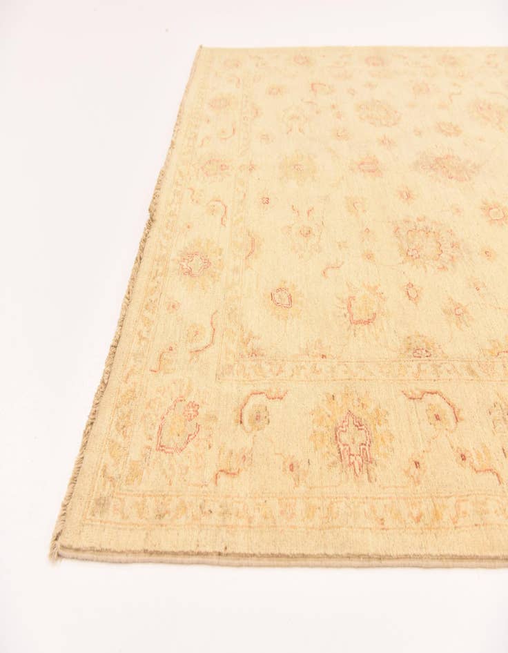 Detail image of  5' 7 x 7' 9  Hand Knotted Peshawar Ziegler Rug