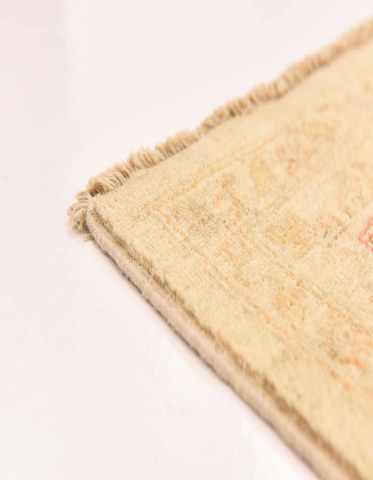 Detail image of  5' 7 x 7' 9  Hand Knotted Peshawar Ziegler Rug