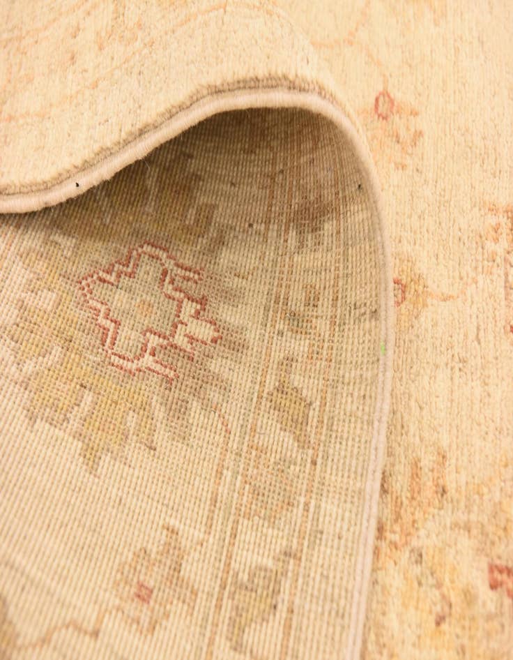 Detail image of  5' 7 x 7' 9  Hand Knotted Peshawar Ziegler Rug